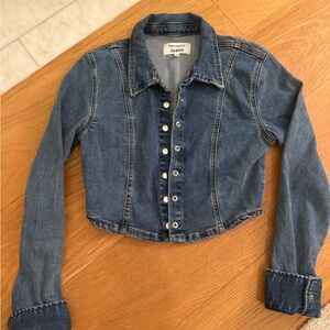Reformation Classic Blue Jean Jacket